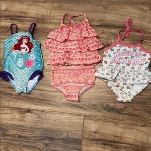18 month swim suit bundle